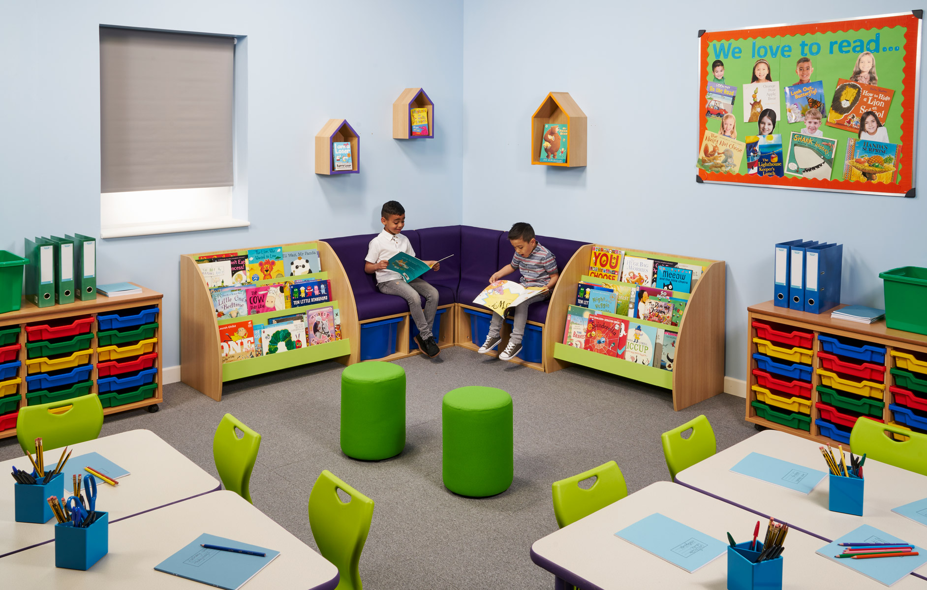 Reading Corners Encouraging Children To Read For Enjoyment   8207 Otb0077 