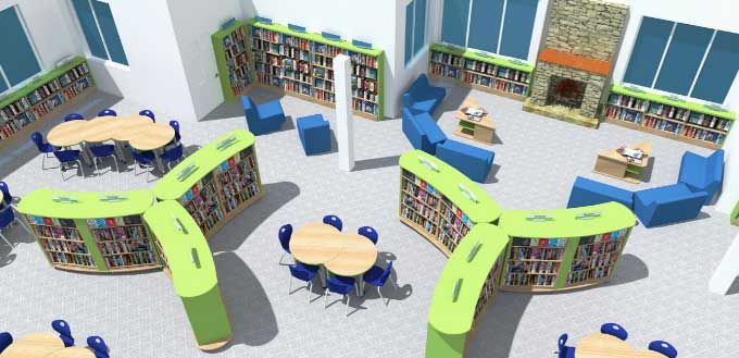 primary school library design